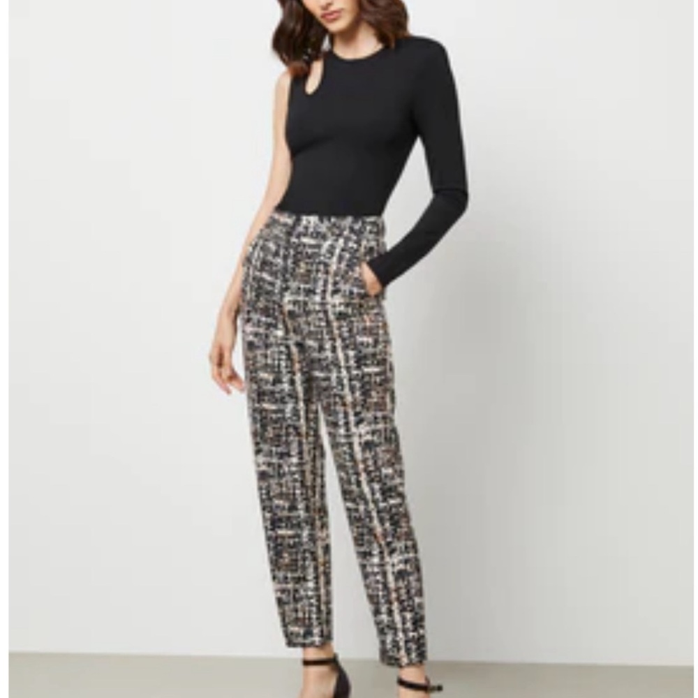 BCBGMaxAzria Amari Slim Crop Pant XS